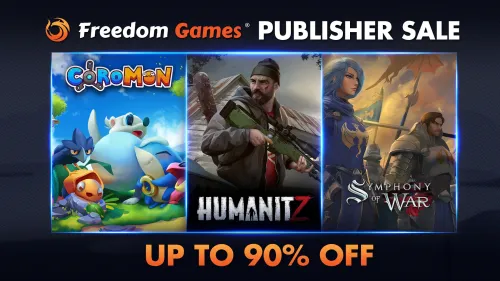 Soldes de l'éditeur Freedom Games sur Epic Games jusqu'à -90% de réduction