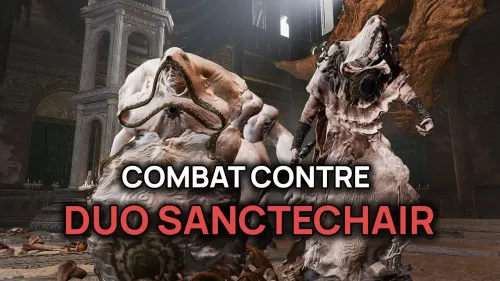 Elden Ring : combat contre Duo Sanctechair